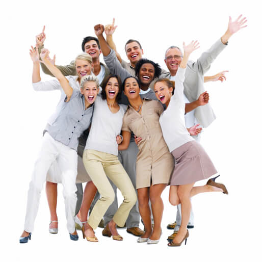 Satisfied customers Satisfied customers